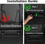 XDV Car Seat Organizers,Multi-functional Back Seat Protectors, Storage Pouches, and Tray Holders (for Cars, Kids, Seat Back and Rear Seats) (Plain Beige, 1 Pcs)