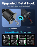 Qylastic Qi2.2 Certified 25W for MagSafe Car Charger & Holder with Air-Cooling Tech, Magnetic Wireless Charger Mount for iPhone 17/16/15/14/13/12, Fits Samsung Galaxy S25