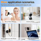 SINGARO Vacuum Magnetic Car Phone Holder for Magsafe, 360° Adjustable Mount[90+LBS Suction & 2500gf Magnetic], Cell Phone Holders for Your Car Mount for iPhone & Android