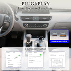 Wireless CarPlay Adapter for Android Auto, Converts Factory Wired CarPlay to Wireless, Plug and Play Car Play, Auto Connect Dongle for Android Auto Wireless Adapter for Cars from 2016