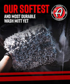Adam's Wash & Wax Washing Bundle - Car Wash Soap Infused With Pure Carnauba Car Wax | Car Cleaning Formula W/Paint Protection | Use In 5 Gallon Bucket Foam Cannon & Foam Gun