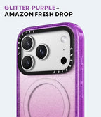 CASETiFY Impact iPhone 17 Pro Case [Slim/Compatible with Magsafe / 8.2 ft. 4X Military Grade Drop Protection] - Pink Pastel Cute Floral - Clear Black