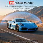 4K+2.5K+2.5K Dash Cam, STARVIS 2 Sensor, Dash Camera 3-Channel, Free 64GB Card, Dashcam with 5G WiFi GPS, G-Sensor,Loop Recording, HDR, 24H Parking Monitor, Time-Lapse Recording, 256GB Max
