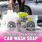 Chemical Guys Mr. Pink Foaming Car Wash Soap (Works with Foam Cannons, Foam Guns or Bucket Washes) Safe for Cars, Trucks, Motorcycles, RVs and More, Candy Scent, Extra Large Size 32 fl oz - CWS_402_32