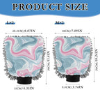 Grayish Blush Abstract Car Wash Mit Scratch Free Wash Mitten For Cars Car Hand Wash Detailing Sponge