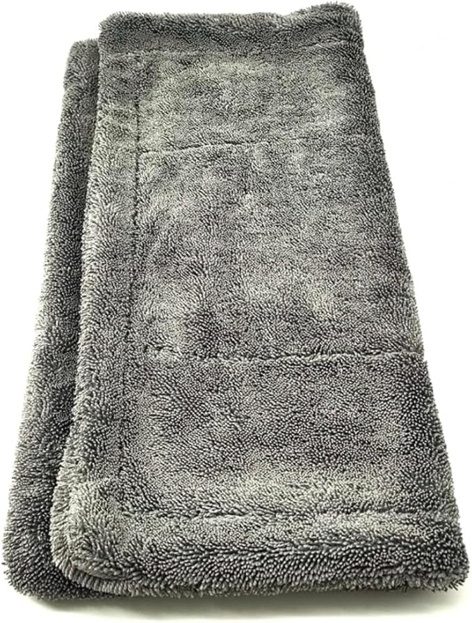 O.C.D 1500gsm Scratch Free XL Ultra Absorbent Microfiber Professional Car Drying Towel, Twisted Loop 24" x 36" for Detailing Cars (1)