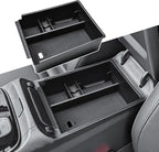 Center Console Organizer Tray Compatible with 2025 2026 Hyundai Tucson SEL/SE/XRT/SEL Convenience Accessories – Custom Fit 2025-2026 Tucson Armrest Storage Box (NOT for Hybrid/Plug-in Hybrid/Limited)
