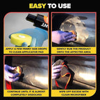 Carfidant Scratch and Swirl Remover - Car Scratch Remover for Vehicles Paint - Polishing Compound for Cars with Pad and Towel - Cutting and Buffing Compound for Paint Restorer