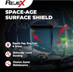 RejeX High Gloss Finish That Protects, Long-Lasting Polymer Coating for Cars, Trucks, Boats, RV, Motorcycles, Aircraft, Glass, Painted Metal, Fiberglass, Acrylic, Gel Coat & Plastic Surface, 16 Fl Oz
