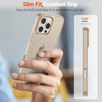 SUPFINE Magnetic for iPhone 16 Pro Max Case(Compatible with MagSafe)(Military Grade Drop Protection) Slim Translucent Matte Shockproof with Anti-Fingerprint Phone Case,Desert Gold