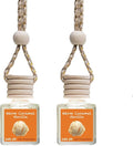 Hanging Car Air Freshener Diffusers (Warm Caramel Vanilla), 2 Count (Pack of 1)