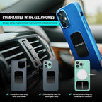CARMOUNT F1 Dashboard Car Mount | Magnetic Phone Holder for Car, Ultra Strong 8X N52 Magnets, 360° Rotation, Universal Dash Mount for All Cell Phones | Magnet Phone Holder for Car (1 Pack)