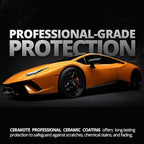 Cerakote® Professional Ceramic Coating for Cars – High Gloss Professional Grade Paint Protection Kit, Ultra Hydrophobic, UV & Chemical Resistant, Easy Application, 500 Wash Longevity, (2) 30ml Bottles