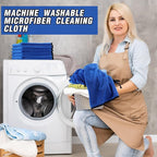 Tallew 80 Pcs Microfiber Towels:16"x16" Microfiber Drying Towels Bulk Micro Fiber Car Cleaning Cloth for Cars Drying Washing Polishing Office Windows Cleaning Household Supplies (Blue)