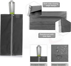 BeeGreen Grey Shoe Organizer Set - 6 Pack Shoe Bags For Travel with Zipper Closure and Handle,Stylish and Portable Nylon Shoe Storage for Men and Women's Travel Gifts and Home Storage