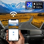 Fitcamx Front 4K+Rear 1080P Dash Cam Adapts for Chevy Silverado (HD2-6272, with 6 Vents) 2022-2025 & EV, OEM Look, Dual HD Video, WiFi & APP, Loop Recording, G-Sensor, Easy to Use, 128GB Card