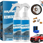 Iron Power Remover, Multi-Functional Quick-Acting Rust Removal Spray, Portable & Effective Car Rust Remover, for Vehicles, Tools, Metal, Chains (200ML)