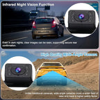 Wireless Backup Camera Digital Signal 5 Inch HD 1080P Rear View Monitor Kit IP69 Waterproof Night Vision Reverse Cameras for Truck Car RV Pickup Camper Van