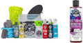 Chemical Guys CWS20716CW 14-Piece Arsenal Builder Car Wash Kit W/Foam Gun, Bucket and (5) 16 oz Car Care Cleaning Chemicals (Works w/Garden Hose) + Extreme Bodywash & Wax Foaming Car Wash Soap, 16 oz