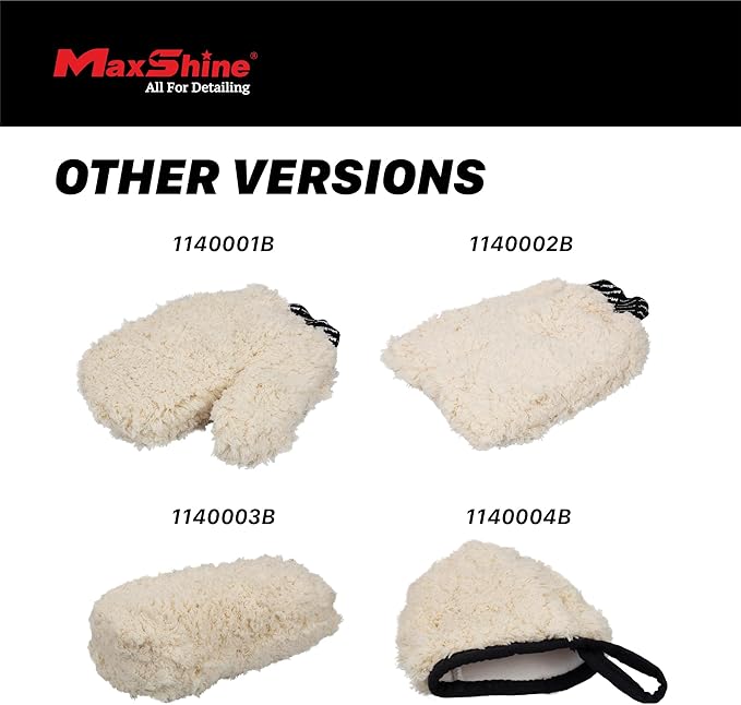 Maxshine Universal Ultra-Plush Microfiber Car Wash Sponge – Super Absorbent, Ultra-Soft Wash Pad for Scratch-Free Car Washing – Reusable Sponge for Auto Detailing, Car Care & Professional Cleaning