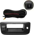 Back Up Camera, w/ Tailgate Handle, Compatible with 2007-2014 Chevy Silverado GMC Sierra 1500 2500 3500, w/ Keyhole, 170° Viewing Angle, Rear View Camera, Reverse Camera, Backup Camera Kit, Waterproof