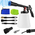 HANDY Tornado Air Cleaning Gun 80-160PSI High Pressure Car Blow Gun, 2 Nozzles, Powerful Air Blast for Dust & Dirt Removal, Surface Cleaning Tool
