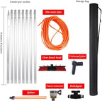 Rotatable Solar Panel Cleaning BrushLong Handle for Efficient Window Glass Shower & Windshield CleaningEcoFriendly & Easy to Use