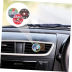 96pcs Pads Vintage Record Player Design for Car Interior Lasting Fragrance Refills for Relaxation and Relief