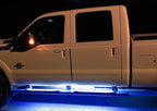 iJDMTOY 40-Inch 63-SMD Flexible LED Running Board/Side Step Lighting Kit Compatible with Ford GMC Chevy Dodge Toyota Nissan Honda Truck SUV, Ultra Blue