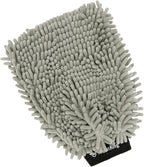 AvalonKing Microfiber Chenille Car Wash Mitt – Super Absorbent XL Microfiber Wash Mitt with Elasticated Wrist for Scratch-Free Cleaning – Machine Washable Washing Mitts – Car Cleaning Supplies