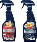 303 Products 30510 Convertible Vinyl Top Cleaning and Care Kit - Cleans And Protects Vinyl Tops - Includes Tonneau Cover And Convertible Top Cleaner 16 fl. oz. + Automotive Protectant 16 fl. oz.,,Blue
