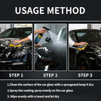 Sopami Car Coating Spray, 3-in-1 Ceramic Paint Sealant Car Wax, Maximum Gloss Shine, Extremely Hydrophobic Nano Ceramic Coating for Paint, Glass, Plastic and Metal