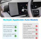 Magnetic Car Phone Holder Mount for 2025 Hyundai Tucson SEL Convenience/Tucson N Line/ 2025 2024 Santa FE Hybrid SEL, Attaches to Metallic Dashboard [Compatible with MagSafe]