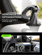 LISEN for Magsafe Car Mount, Mini 360° Rotating Magnetic Phone Holder for Car Dash, Magnetic Phone Mount, Car Accessories for Women Men, Rotatable Holder for iPhone 17 Pro Max Air 16 15 14 13 Kits