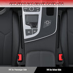 Toyota Tacoma Seat Gap Filler, Car Seat Gap Filler Organizer Stop Things from Dropping Customized Interior Accessories for Toyota Black, 2 Pack