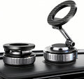 JOUJBAIL 2026 Upgraded Car Phone Holder for Magsafe [108LBS Ultra Suction] 360° Adjustable Vacuum Magnetic Phone Holder, Foldable Cell Phone Mount for iPhone 12-17 Series & Android, Great Gifts