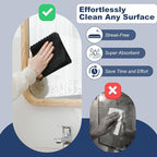 Jessy Home 2 Roll Reusable Paper Towels,100 Sheets Tear Away Microfiber Cleaning Cloth, Lint Free Cleaning Rags for Kitchen, Dishcloth,Household Cleaning Supplies
