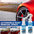 Iron Powder Remover, 100ml Iron Remover Car Detailing, Multipurpose Car Rust Removal Spray, Safe Instant Iron Powder Remover Spray Car Iron Remover for Wheels, Paint, Brake (1pc 3.5oz)