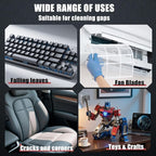 Compressed Air Duster and Car Vacuum Two-in-one，Household mini air blower gun，compressed air duster，Portable Handheld Car Vacuum Cleaner，Ideal for cleaning computers keyboards, outdoor cooling