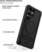 Rokform Galaxy S25 Ultra Rugged Magnetic Case (Pack of 2)