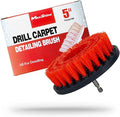 Maxshine 5" Universal M8 Medium-Duty Drill Brush for Upholstery & Carpet – Power Scrubber Attachment for Car Detailing, Fabric & Home Cleaning – Deep Cleaner Removes Stains & Grime