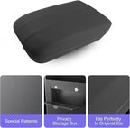 LUWU Center Console Cover Hidden Storage Box Compatible with 2024 2025 2026 Chevy Traverse & GMC Acadia Accessories Silicon Material Armrest Cover Center Console Hidden Organizer Box (2 in 1 Design)