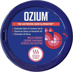 Ozium Odor Eliminating Gel Air Freshener 4.5 oz Wild Cherry for Home Car Office (4-pack)