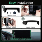 Phone Mount for Honda Civic (11th Gen,2022-2025 2026) & Acura Integra (7"/9" Screen),15W Wireless Car Charger, Magnetic Phone Holder, 360° Rotating,Hands Free,Storage Box,New Car Essentials,2023 2024