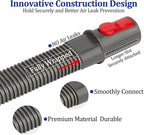 Dryer Vent Lint Vacuum Atttachments Kit and Crevice Tool for Dyson Gen 5 V15 V12 V11 V10 V8 V7 Detect Outsize Slim Absolute Cyclone Vacuum Cleaner Nozzle Flexible Dryer Lint Remove Hose Cleaner Kit