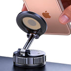 [2026 NEW] for MagSafe Car Phone Holder,Upgraded Magnetic Suction Cell Phone Mount for Dashboard Windshield Screen,Tesla Truck Van GPS Stand Cradle for iPhone 17 Pro Max 16 15 14 13 12 Samsung Android