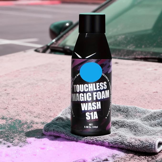 Exterior Car Cleaner - 11x4.5x4.5cm Fast-Dissolving Grease Remover, Powerful Foaming Wash Soap, Scratch-Free Auto Shine Formula | Vehicle Exterior Cleaning Liquid for Sedan SUV RV Truck Windshield Doo