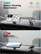 JOYROOM for MagSafe Car Mount, All-Metal Magnetic Phone Holder for Car, [Stronger Magnet] Car Magnet Phone Mount for Dash, Fit for iPhone 16 15 14 13 12