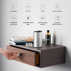 Airversa Waterless Essential Oil Diffuser for Home, Rechargeable and Portable Scent Diffuser with 3 Countdown Timers & Mist Levels for Car Room Studio Office, Scenta Lux Premium Metal Gold