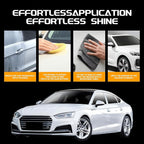 Car Wax for Light & Metallic Cars | White, Silver, Pearl | Anti-Yellowing Carnauba | 90° Water Beading & UV Shield